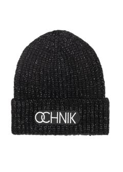Black women's hat with the OCHNIK logo CZADT-0075A-99(Z25)