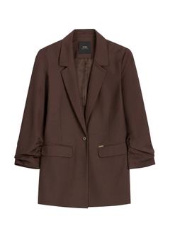 Women's brown jacket ZAKDT-0043-1I(Z26)