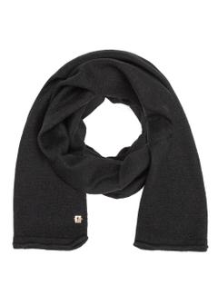 Cashmere black scarf for women SZADT-0093-99(Z25)