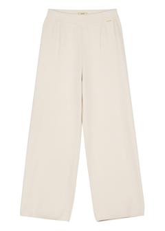 Beige wide leg trousers for women SPODT-0121-1A(W26)