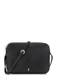 Black women's handbag with OCHNIK logo TOREC-0205D-99(Z24)