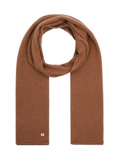 Women's cashmere scarf in camel color SZADT-0093-1D(Z26)