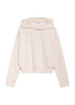 Light beige women's hoodie BLZDT-0118-1A(Z26)