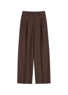 Women's brown trousers SPODT-0112-1I(Z26)