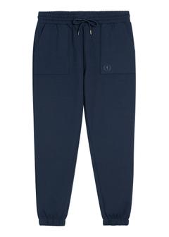 Navy blue men's sweatpants SPOMT-0109-7E(W26)