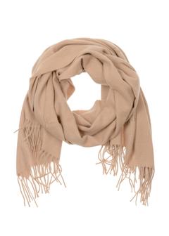 Beige women's scarf with OCHNIK logo SZADT-0146-82(Z24)