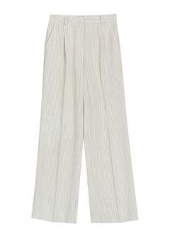 Women's wide striped trousers SPODT-0123-0P(W26)