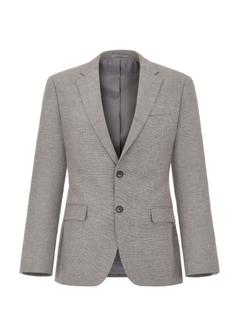 Beige men's suit jacket MARMT-0013-81(W24)