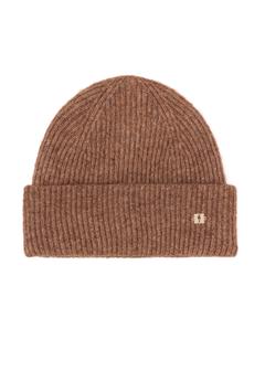 Women's woolen cap in brown CZADT-0201-89(Z25)