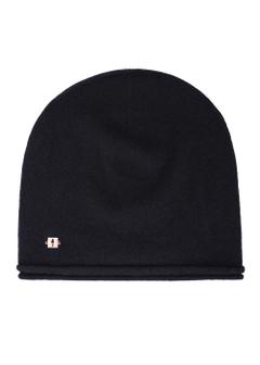 Black cashmere women's hat CZADT-0043-99(Z26)