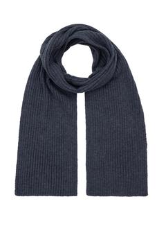 Navy blue men's winter scarf SZAMT-0016-7E(Z26)