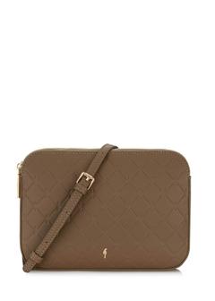 Brown quilted women's bag TOREC-0205D-81(Z24)