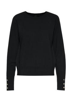 Black women's sweater SWEDT-0211-99(Z24)