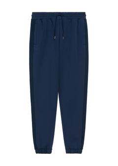 Navy blue men's trousers SPOMT-0111-68(Z25)