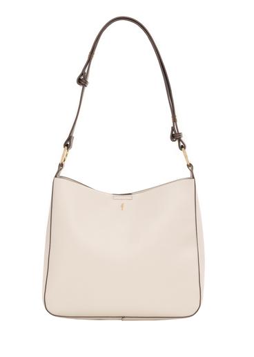 Women's ecru hobo bag TOREC-1257-0B(Z26)