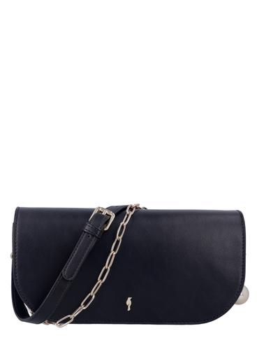 Small black elegant women's handbag with chain TOREC-1388-99(Z26)