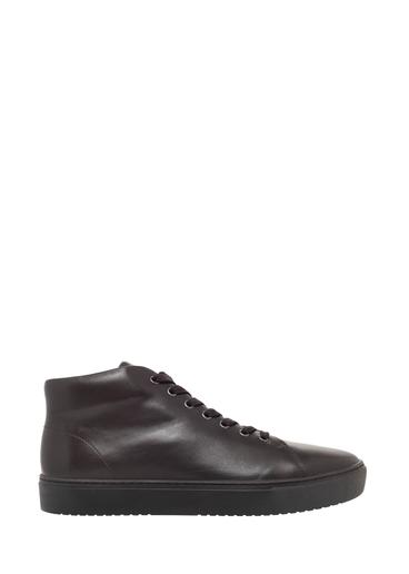 Dark brown men's leather shoes BUTYM-0550-1I(Z26)