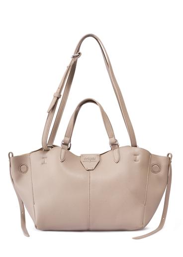 Dark beige women's handbag TOREC-1231-1K(Z26)