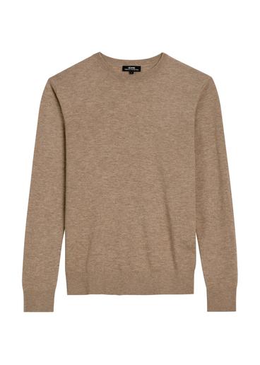 Camel wool men's sweater SWEMT-0200-1D(Z26)