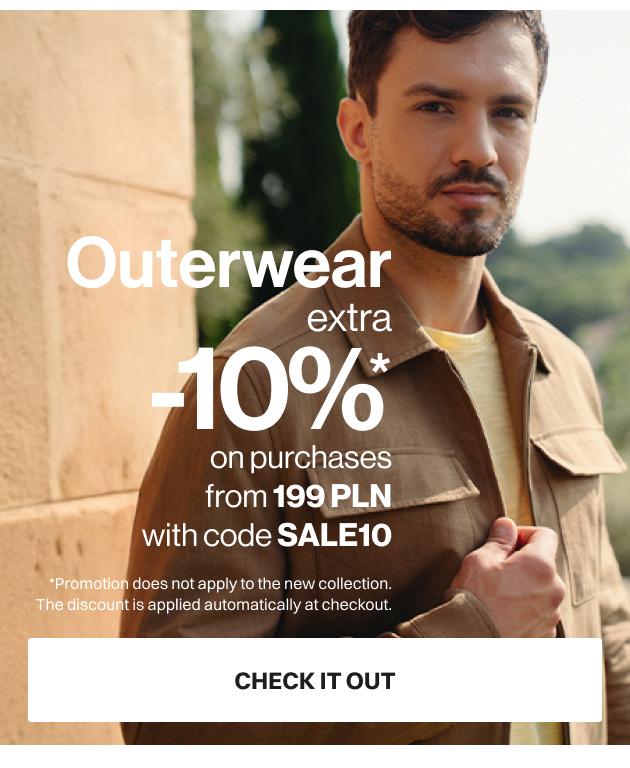Okrycia wierzchnie dodatkowe -10% z kodem SALE10