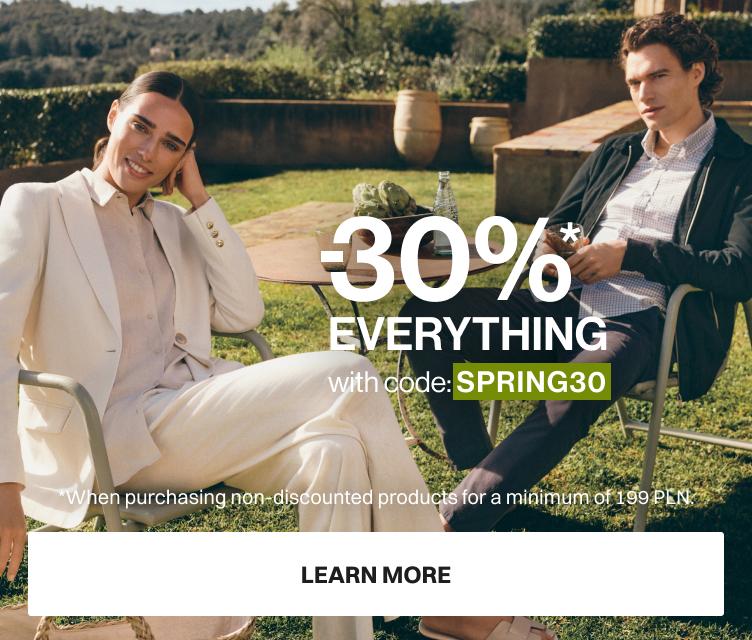 wszystko -30% z kodem SPRING30