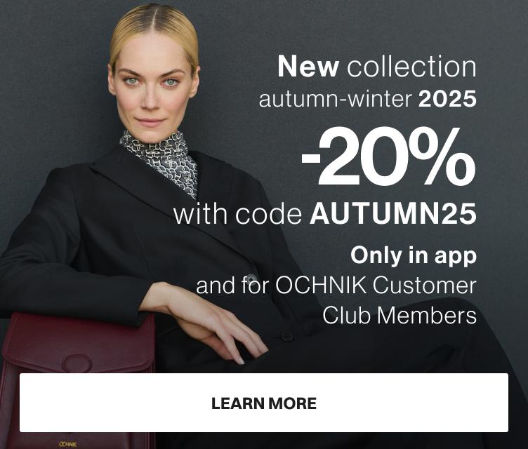 -20% nowa kolekcja jesień-zima 2025 z kodem AUTUMN25