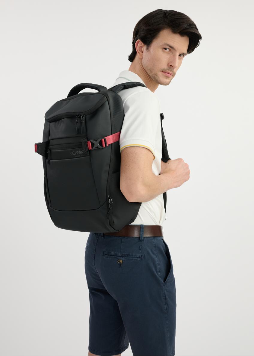 Black large men's backpack TORMN-0342-99(W25)