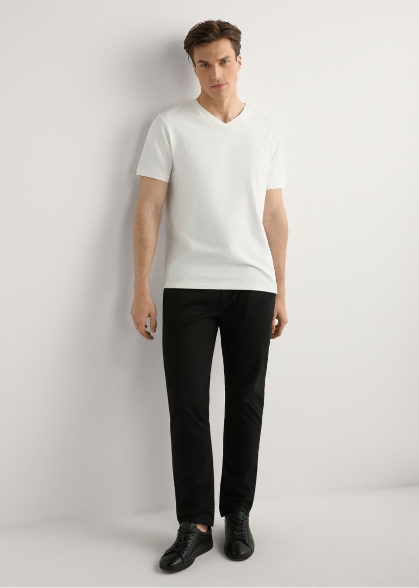 Black men's trousers SPOMT-0121-99(W26)