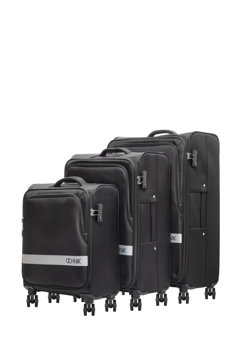Set of suitcases on wheels 19"/24"/28" WALNY-0044-99(W26)