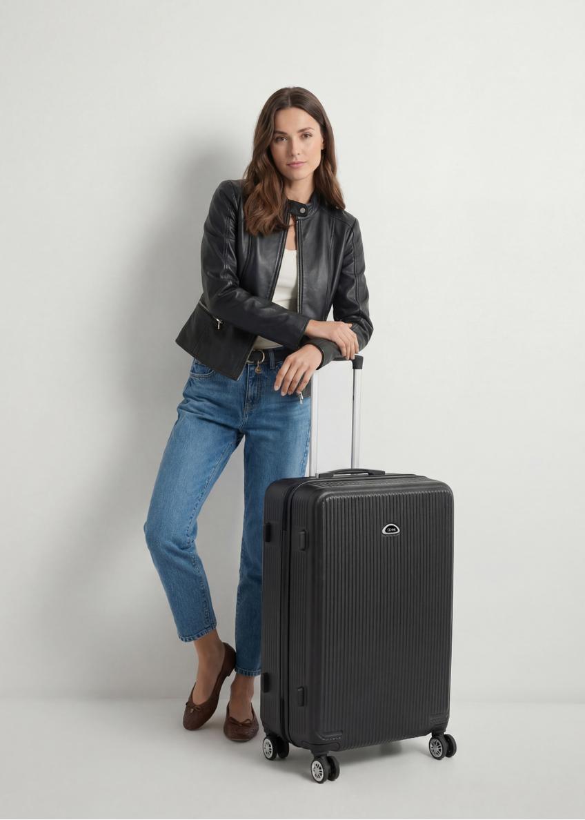 Large suitcase on wheels WALAB-0053-99-29(W25)