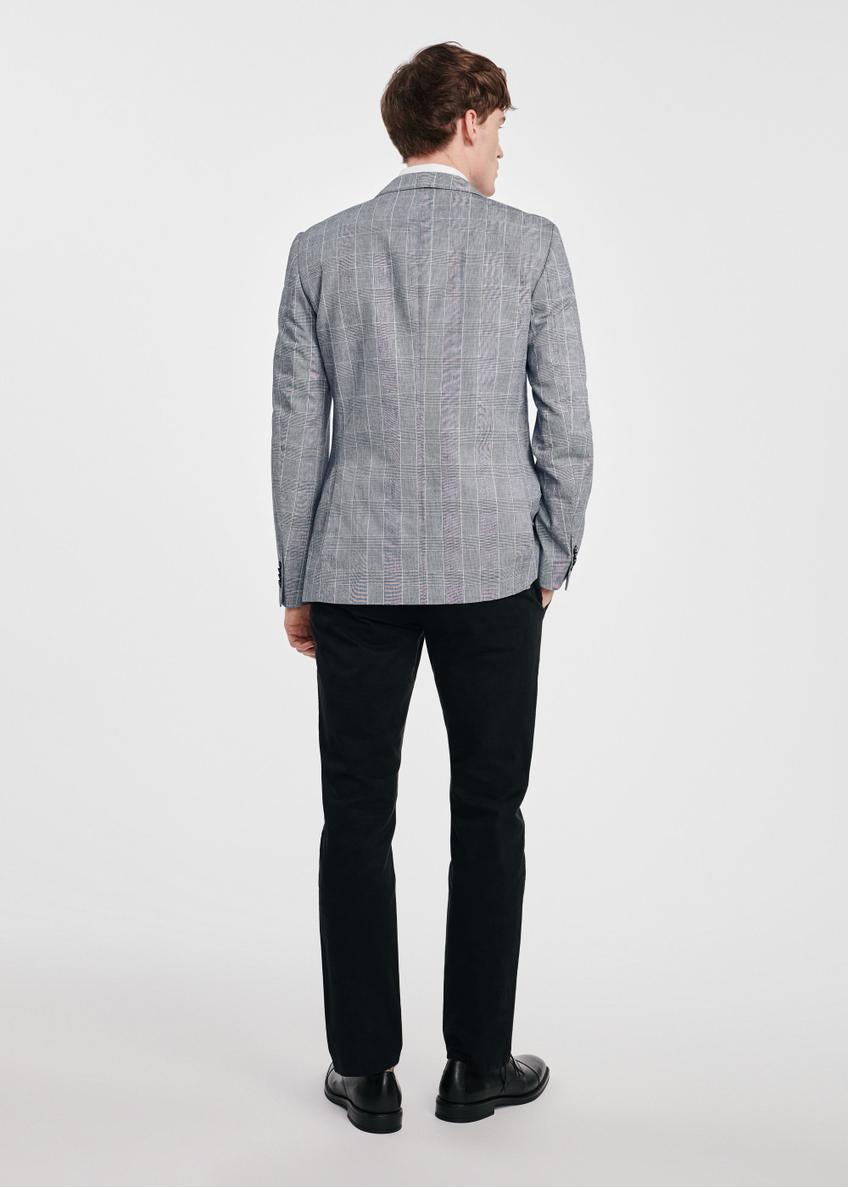 Men's checked jacket MARMT-0016-69(W25)