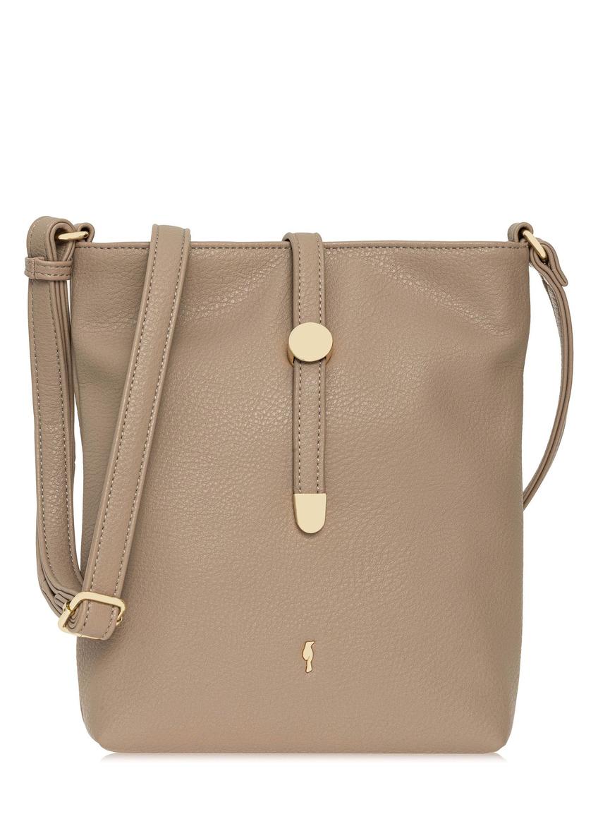 Dark beige women's shoulder bag TOREC-0840A-82(W25)-10