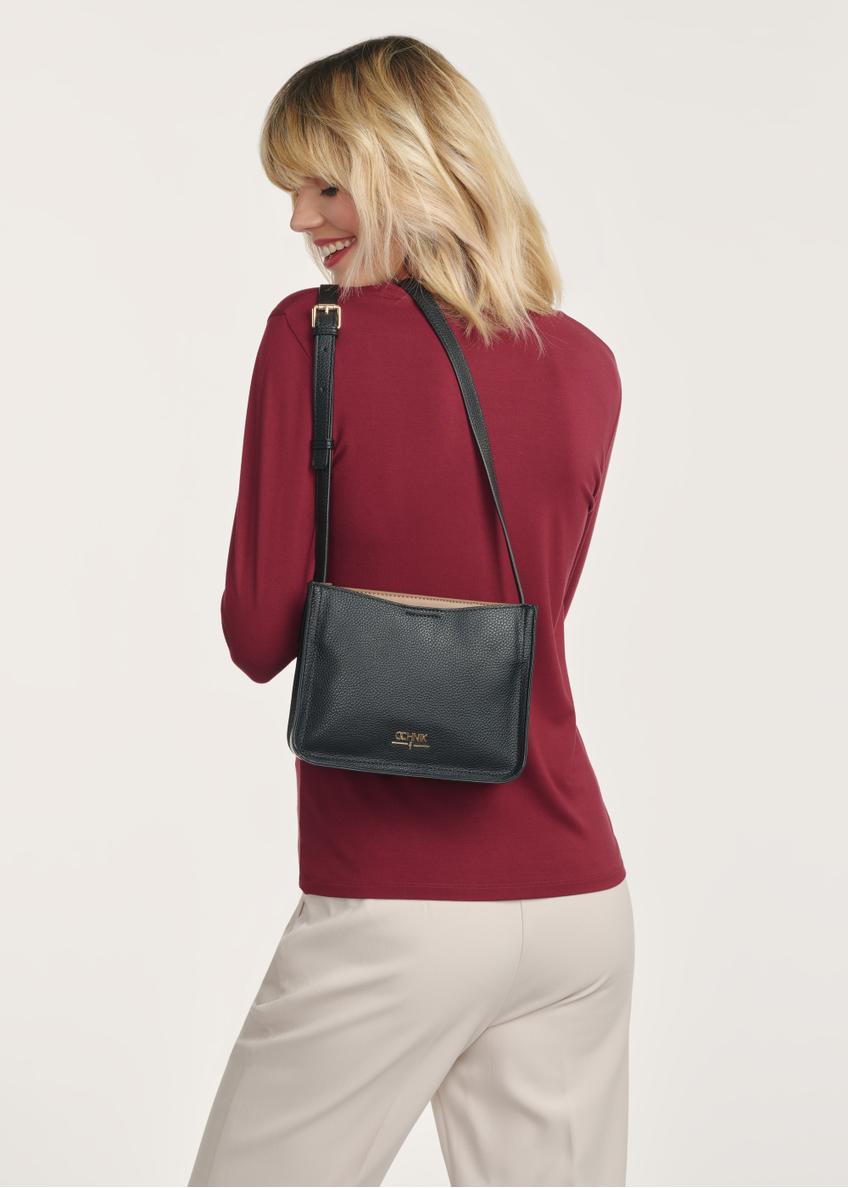 Black small shoulder bag TOREC-1055-99(Z25)