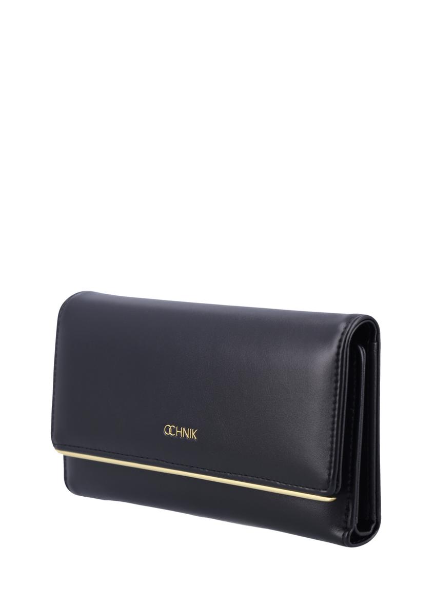 Black large women's wallet POREC-0449-99(Z26)