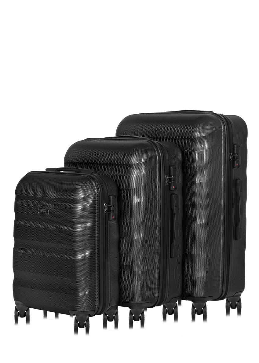 Set of suitcases on wheels 19'/24'/28' WALPC-0012-99(W24)-01