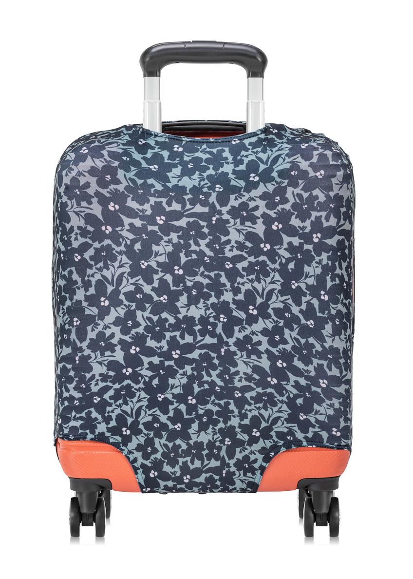 Small suitcase cover with flowers AW-013-0004-15-S(W25)