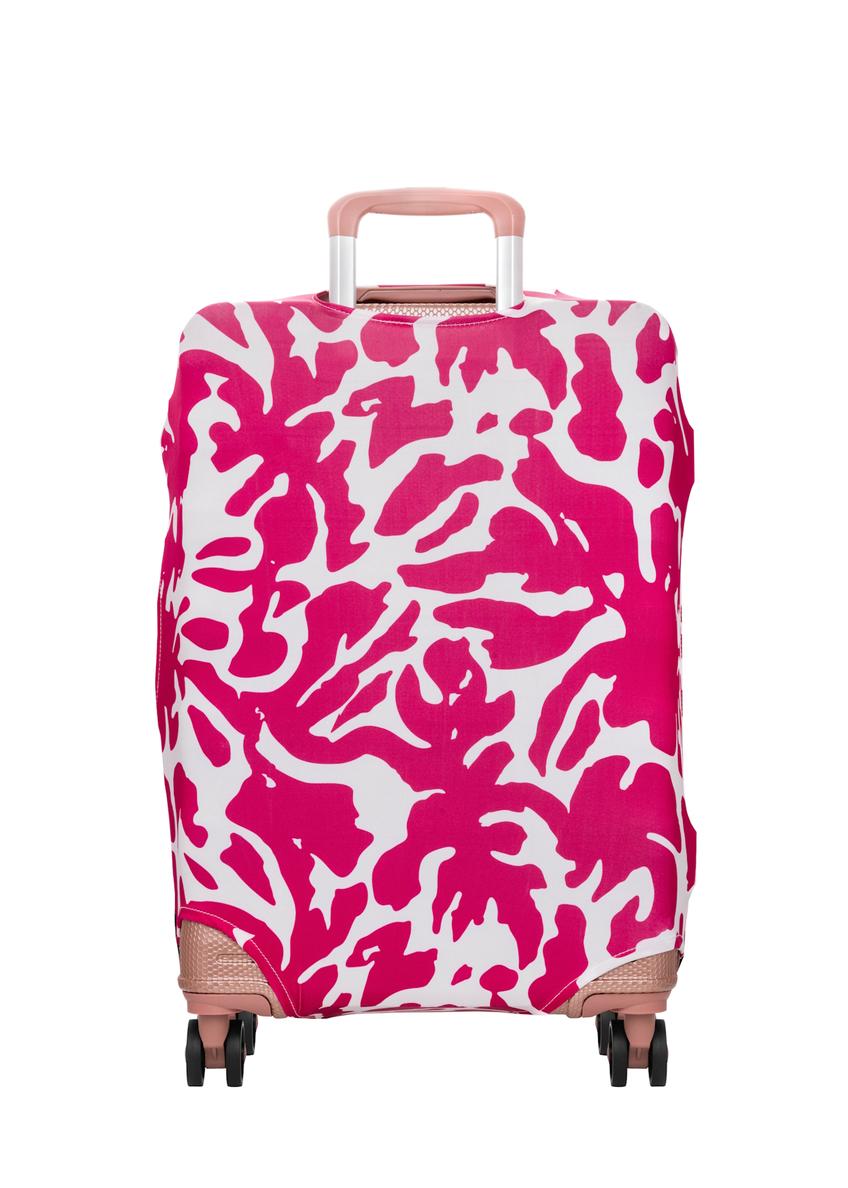 Pink cover for a small suitcase AW-013-0007-5P-S(W26)