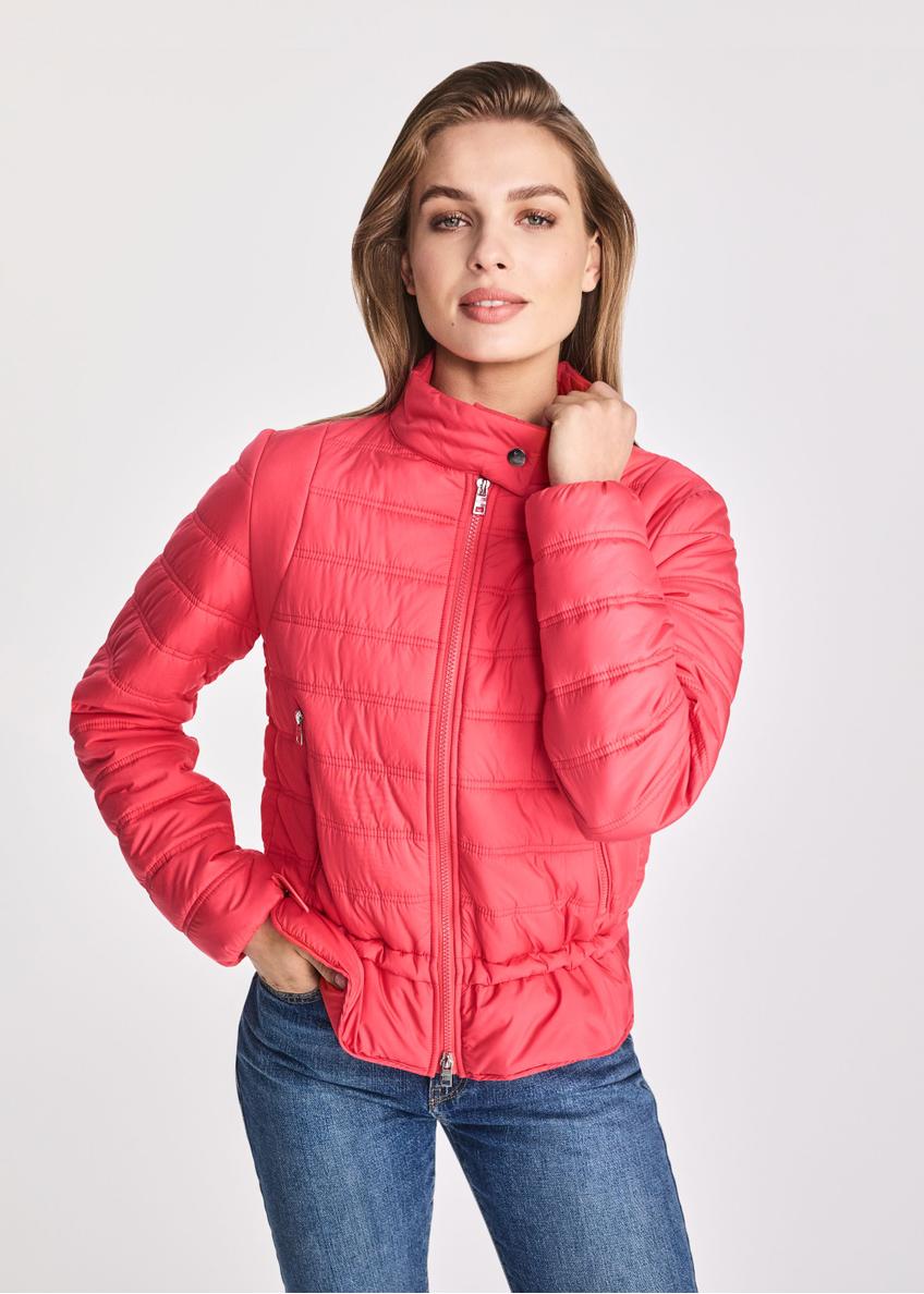 Pink transitional women's jacket KURDT-0500-34(W25)-01