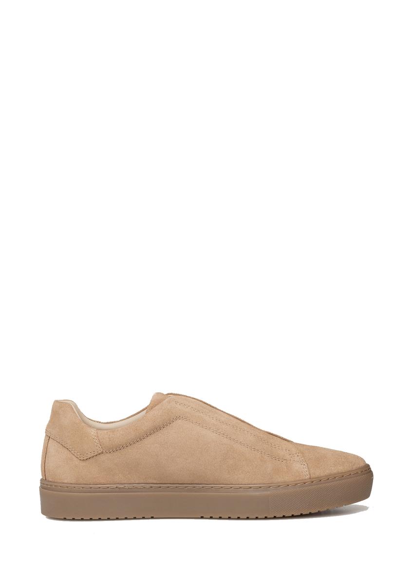 Beige suede men's shoes BUTYM-0530-1B(W26)