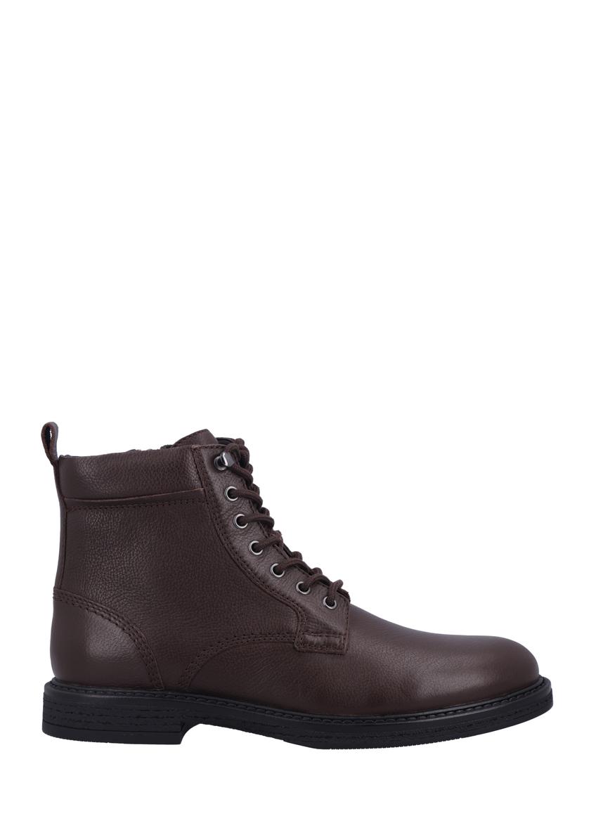 Dark brown men's ankle boots BUTYM-0516-1I(Z26)