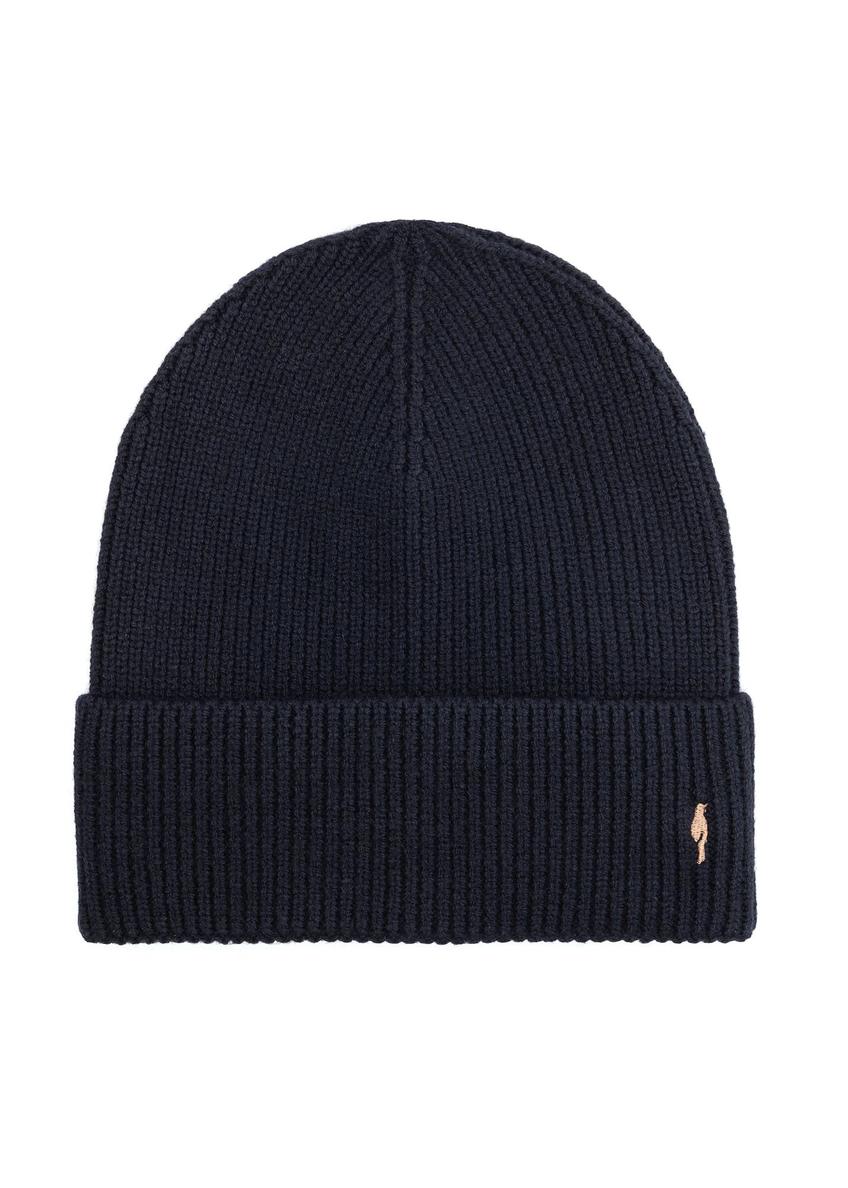 Dark navy blue men's cap CZAMT-0084-7E(Z26), front product view on white background.