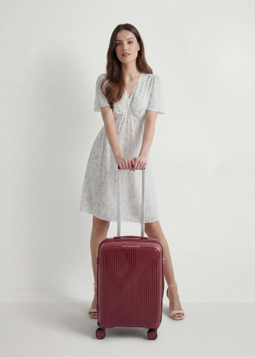 Small suitcase on wheels WALPP-0027-4B-19(W26)