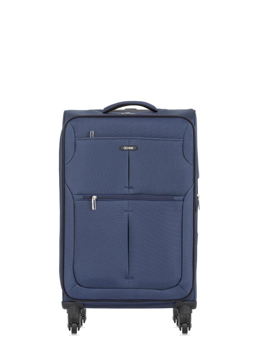 Medium suitcase on wheels WALNY-0030-69-24(W24)-01