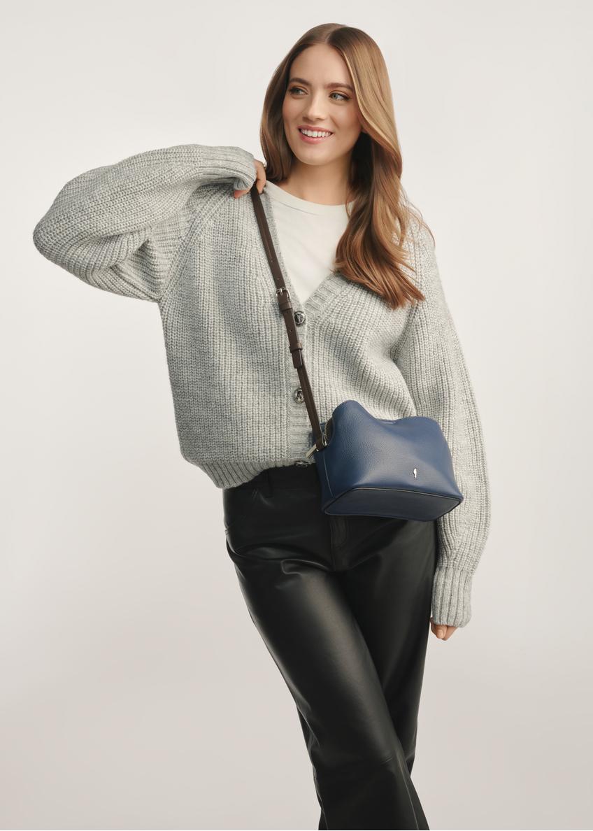 Small women's handbag in navy blue TOREC-0768C-69(Z25)