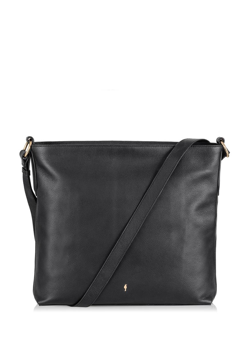 Women's leather hobo handbag TORES-0891-99(W23)-08