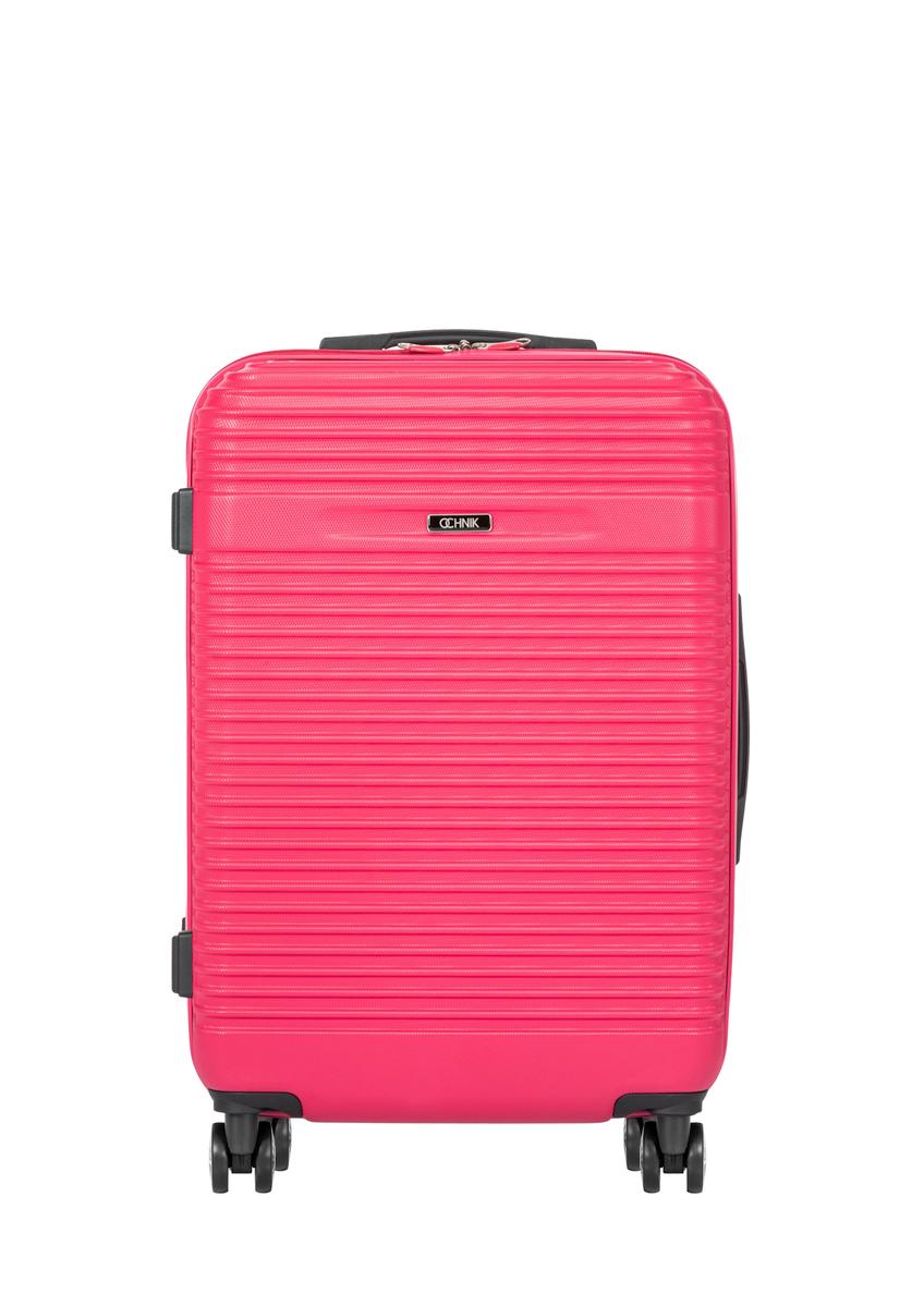 Medium suitcase on wheels WALAB-0040-5E-24(W26), front product view on white background.