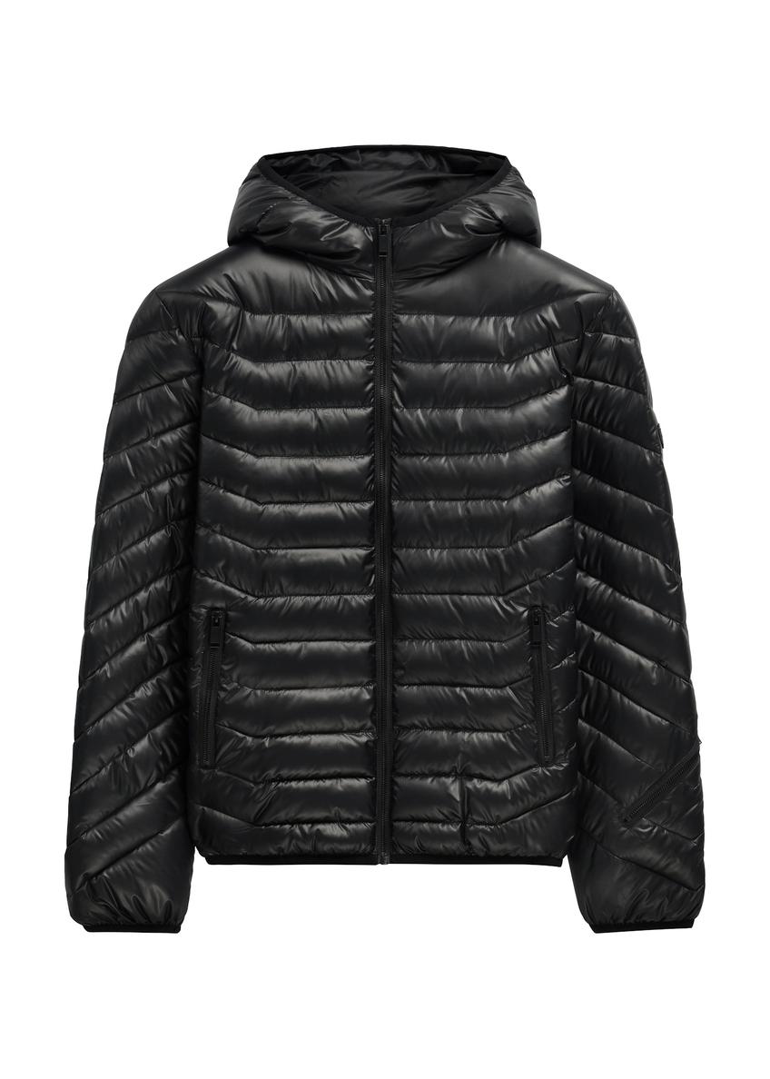 Men's jacket in black KURMT-0380-99(Z26)