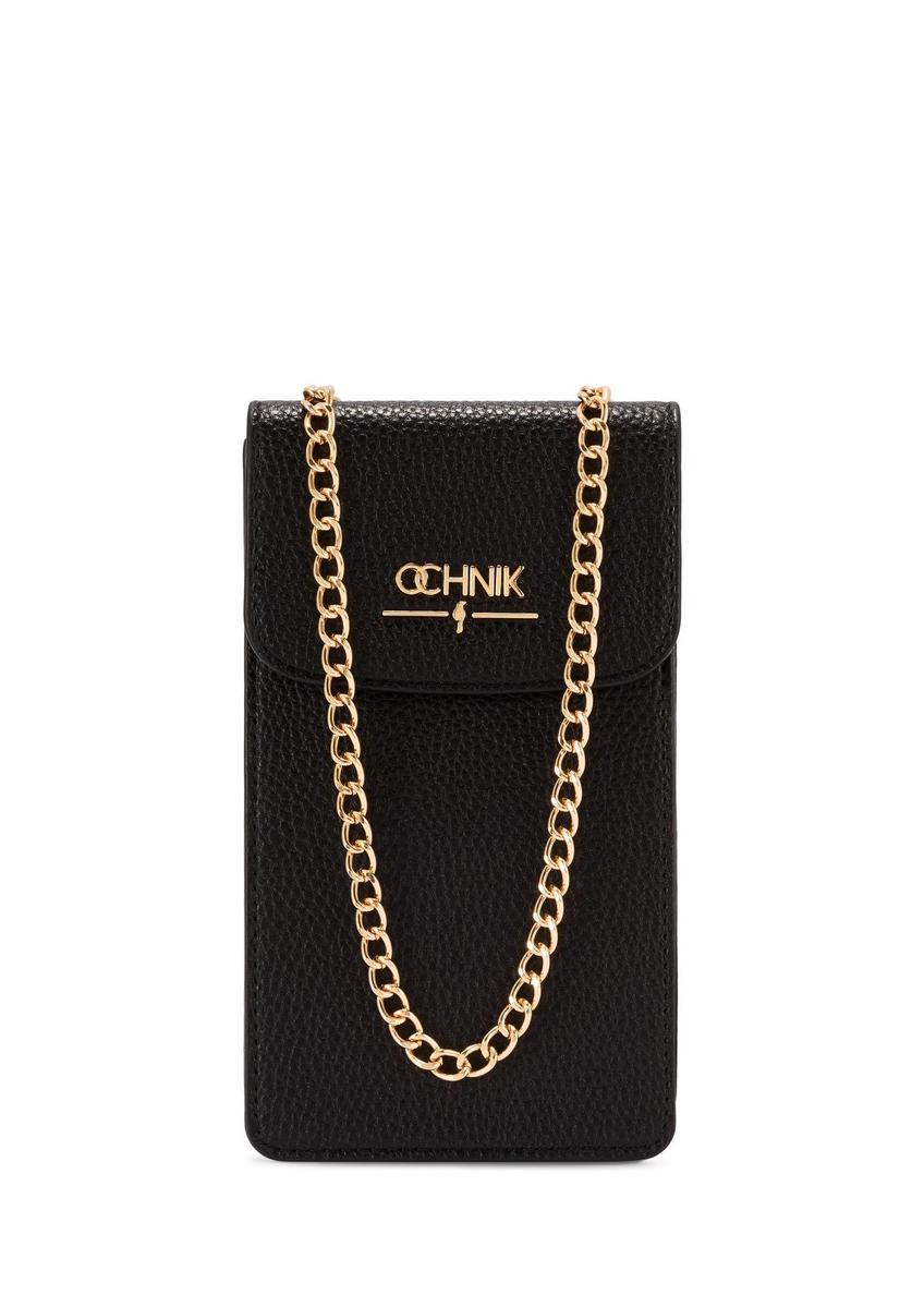 Black women's pouch  TOREC-1112-9I(Z26) - front product view on white background.
