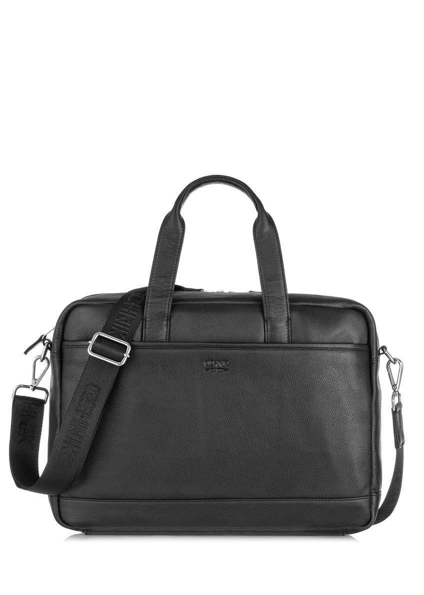 Capacious men's leather bag TORMS-0015A-99(W24)-07