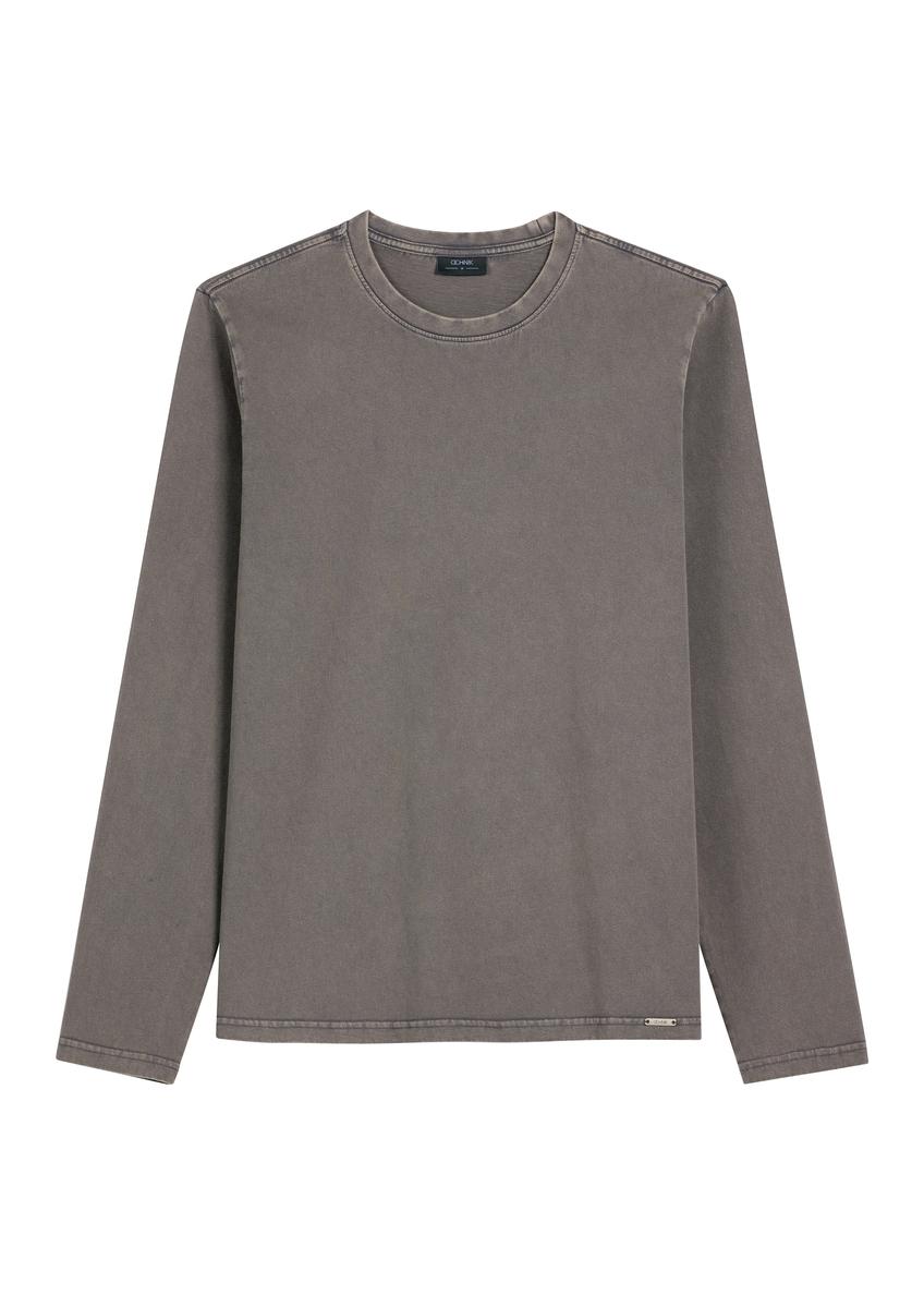 Men's gray longsleeve LSLMT-0012-9D(W26)